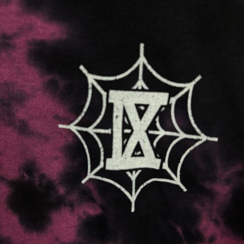 Ice Nine Kills "Welcome to Horrorwood" Tie Dye Metalcore T-Shirt Size XL - Picture 2 of 5